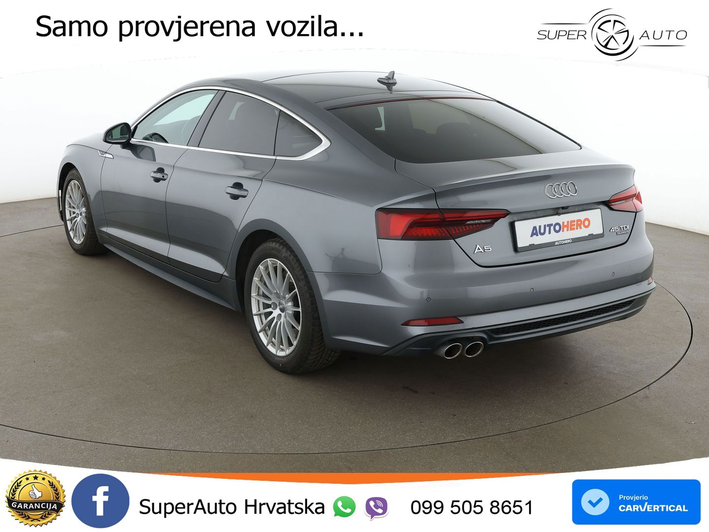 Audi A5 Sportback 45 TDI V6 (231 KS) quattro Tiptronic