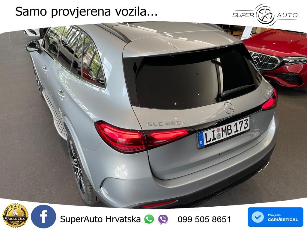 Mercedes GLC 450d (367 KS) 4MATIC 9G-TRONIC AMG ACC+GR SJED+360+PANO