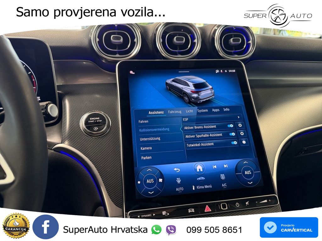 Mercedes GLC 200 (204 KS) 4MATIC 9G-TRONIC Avantgarde LED+GR SJED+ACC