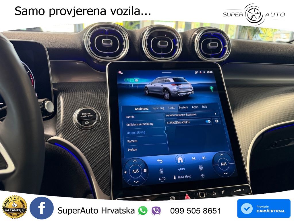 Mercedes GLC 200 (204 KS) 4MATIC 9G-TRONIC Avantgarde LED+GR SJED+ACC