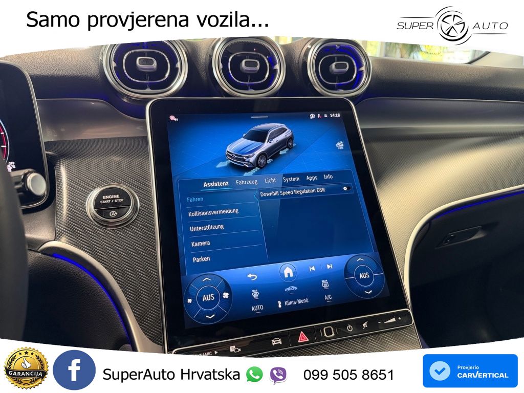 Mercedes GLC 200 (204 KS) 4MATIC 9G-TRONIC Avantgarde LED+GR SJED+ACC