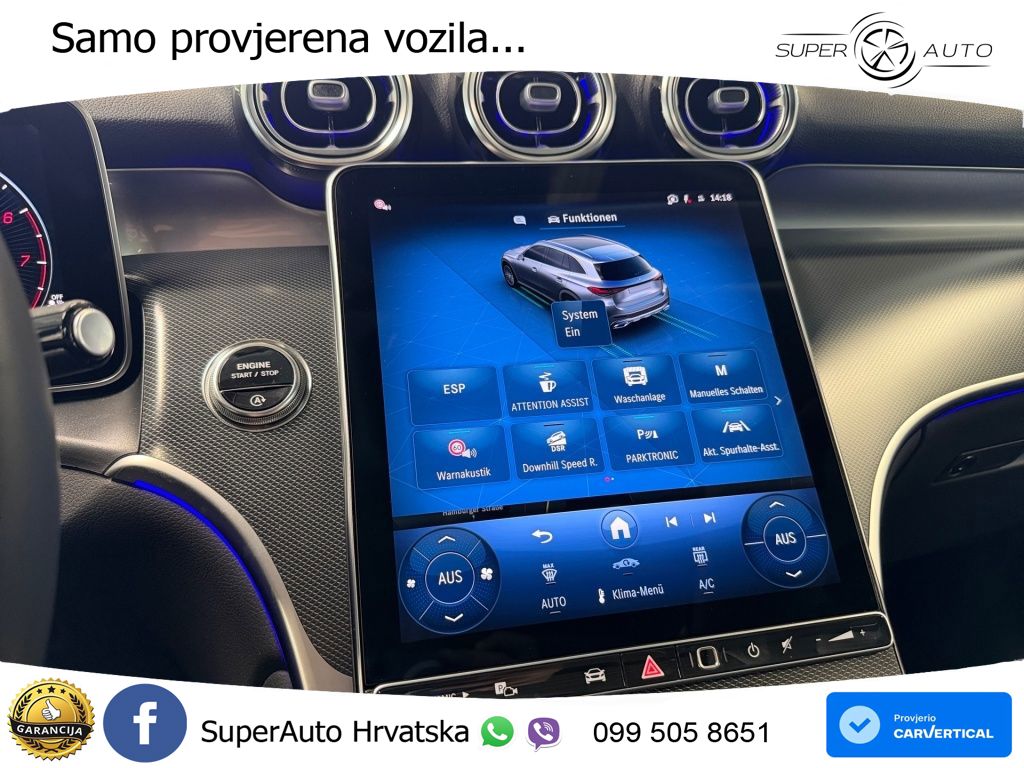 Mercedes GLC 200 (204 KS) 4MATIC 9G-TRONIC Avantgarde LED+GR SJED+ACC