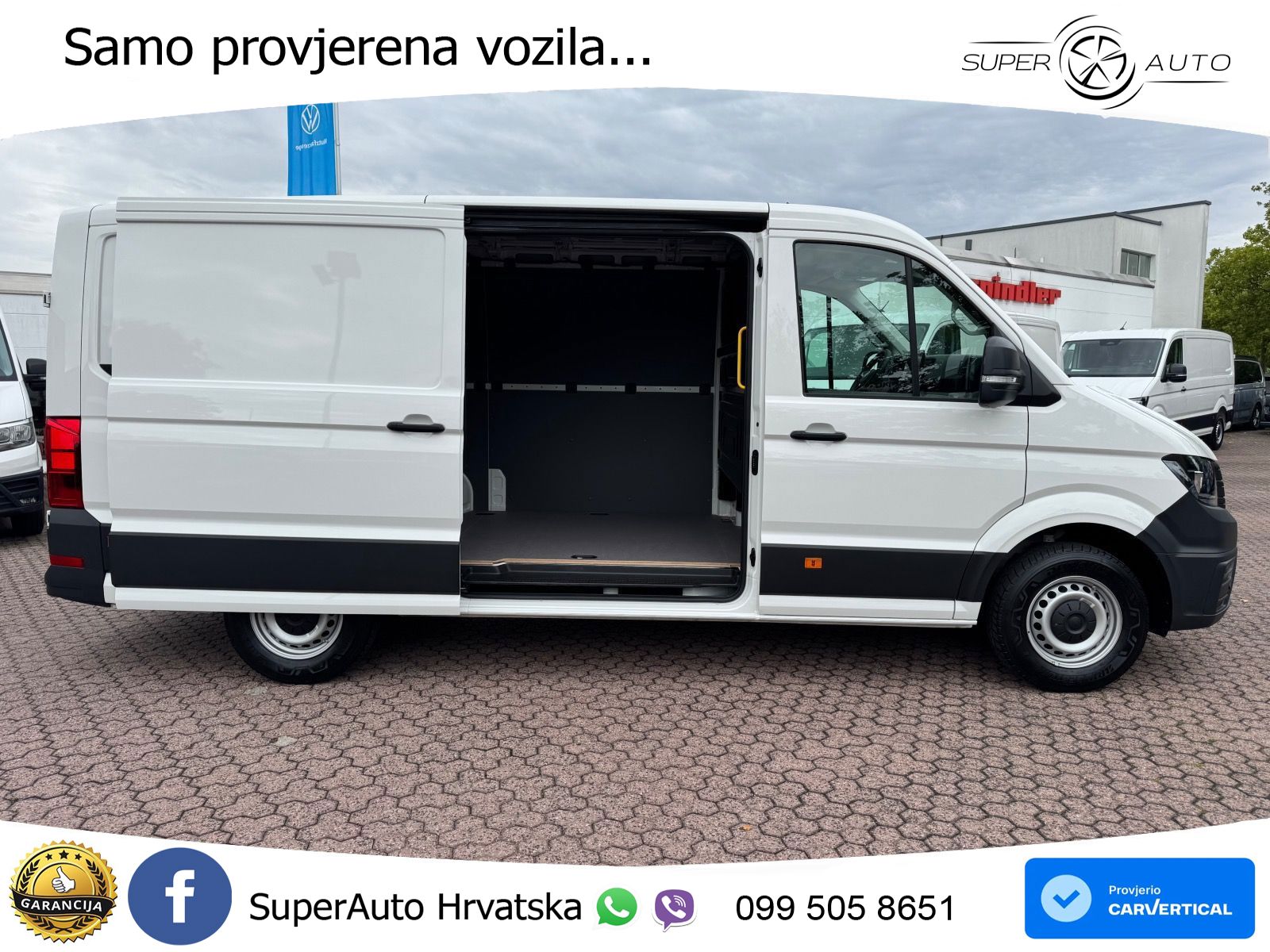 Volkswagen Crafter 35 Kasten L2H1 / Bluetooth, Klima, PDC 140 KS