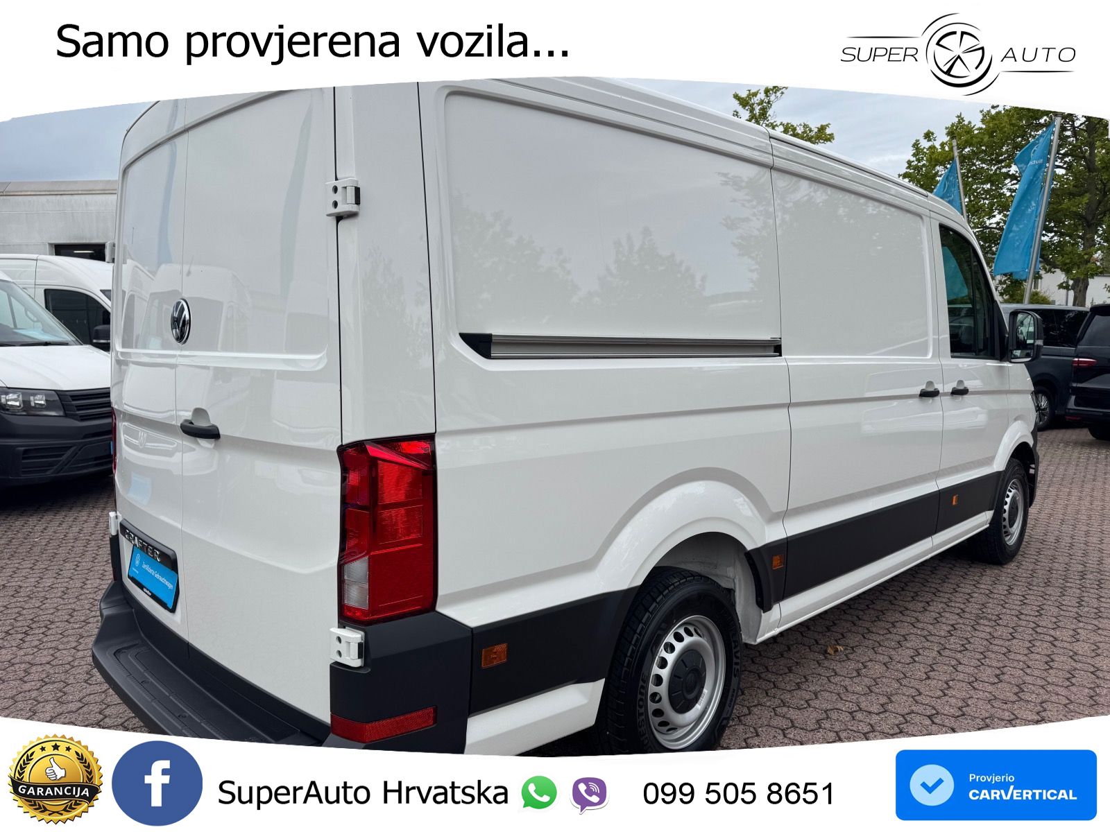 Volkswagen Crafter 35 Kasten L2H1 / Bluetooth, Klima, PDC 140 KS