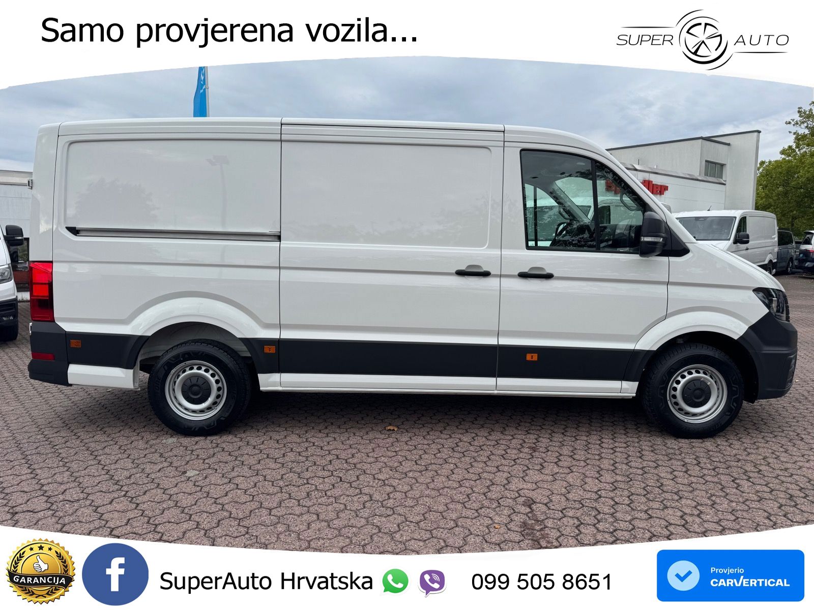 Volkswagen Crafter 35 Kasten L2H1 / Bluetooth, Klima, PDC 140 KS