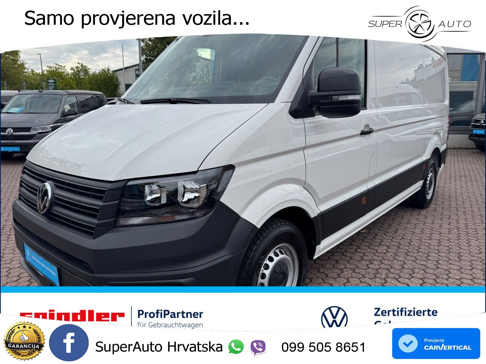 Volkswagen Crafter 35 Kasten L2H1 / Bluetooth, Klima, PDC 140 KS