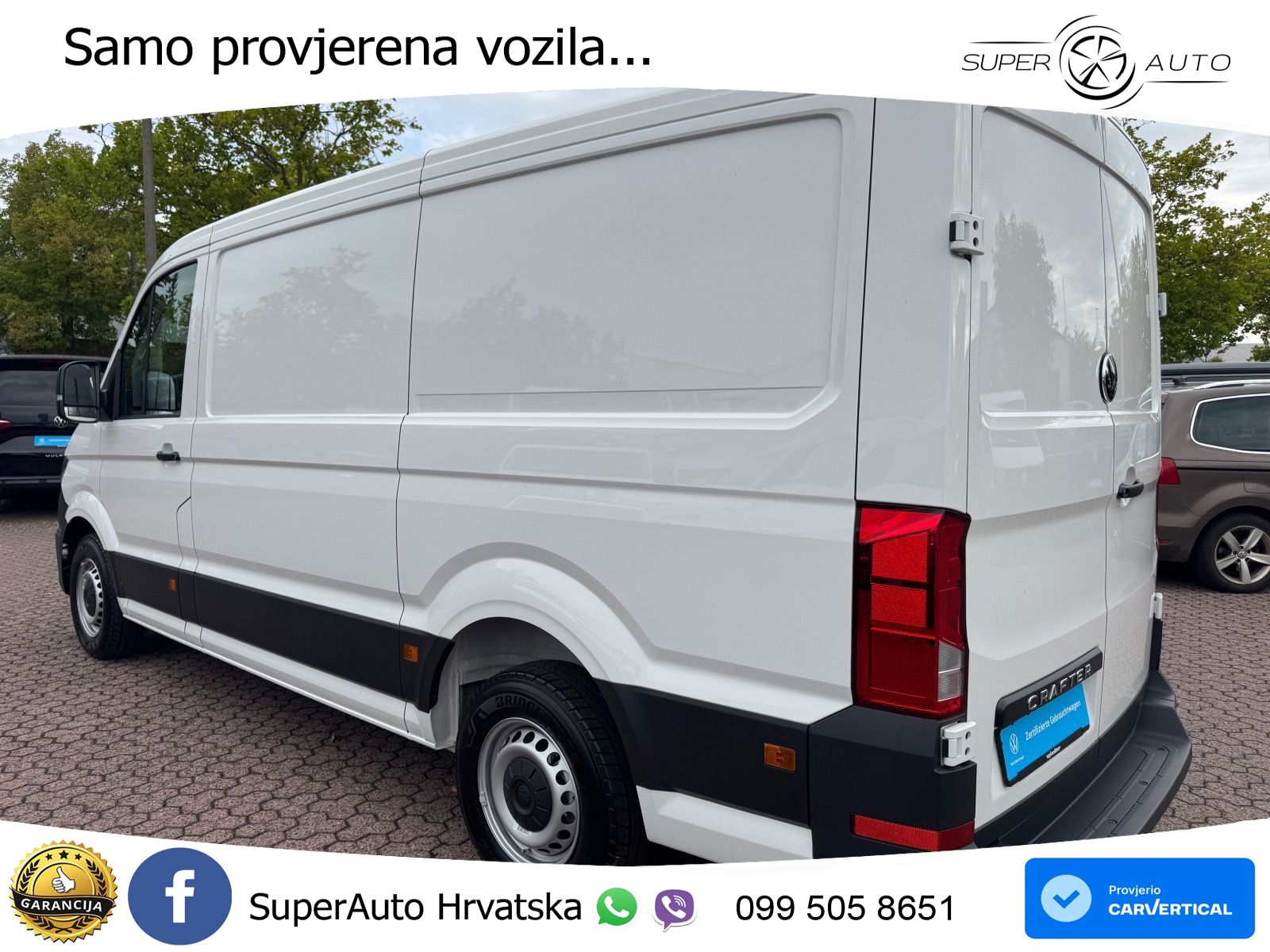 Volkswagen Crafter 35 Kasten L2H1 / Bluetooth, Klima, PDC 140 KS