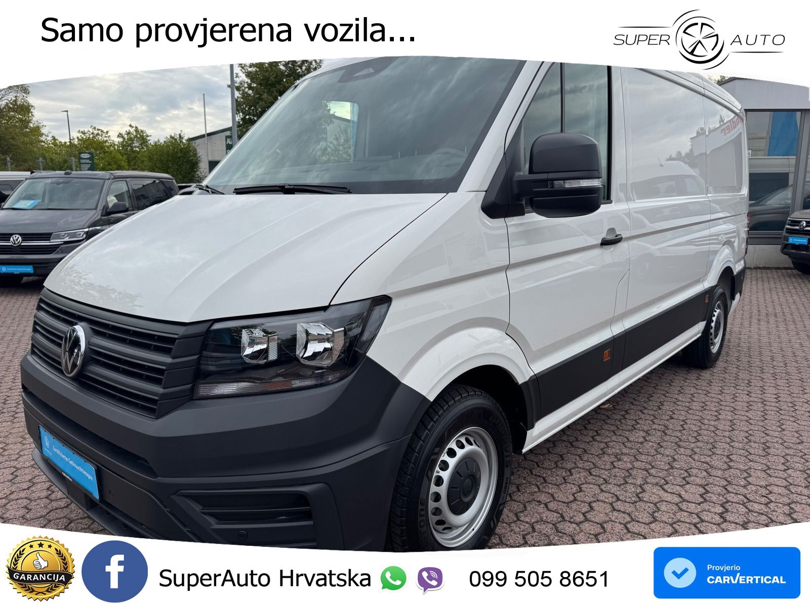 Volkswagen Crafter 35 Kasten L2H1 / Bluetooth, Klima, PDC 140 KS