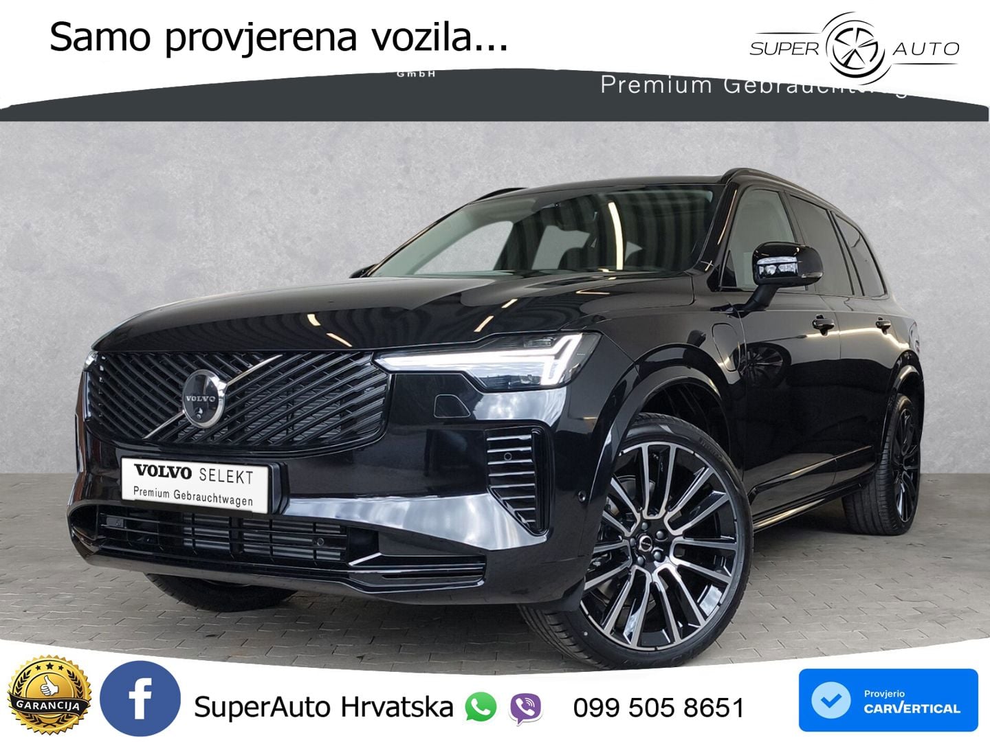 Volvo XC90 2.0 T8 AWD Automatic ACC+HEAD+4xGR SJED+360+PANO