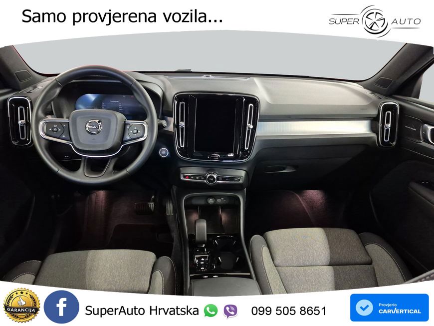 Volvo XC40 2.0 B3 163 KS Automatic LED+GR SJED+ACC