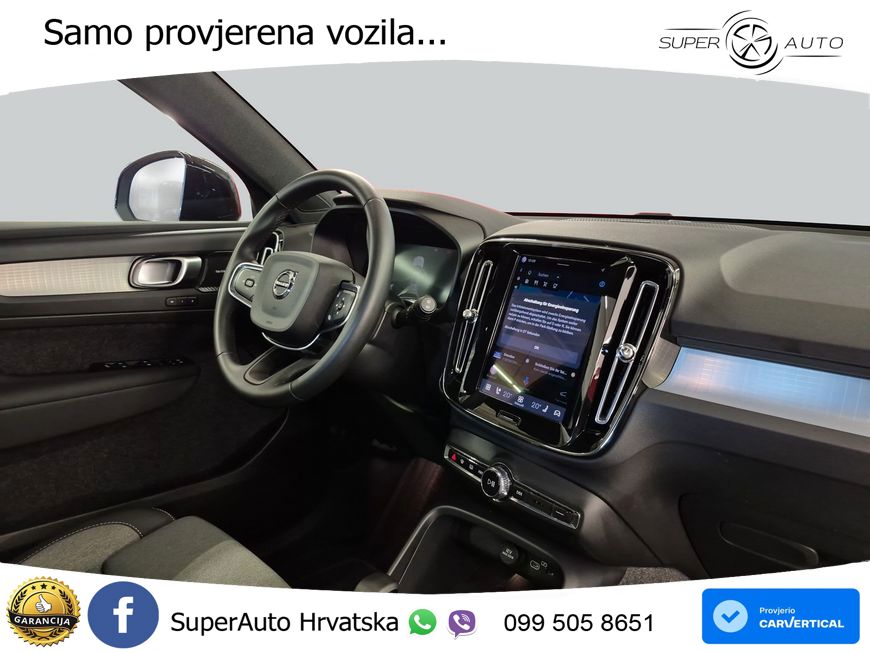Volvo XC40 2.0 B3 163 KS Automatic LED+GR SJED+ACC