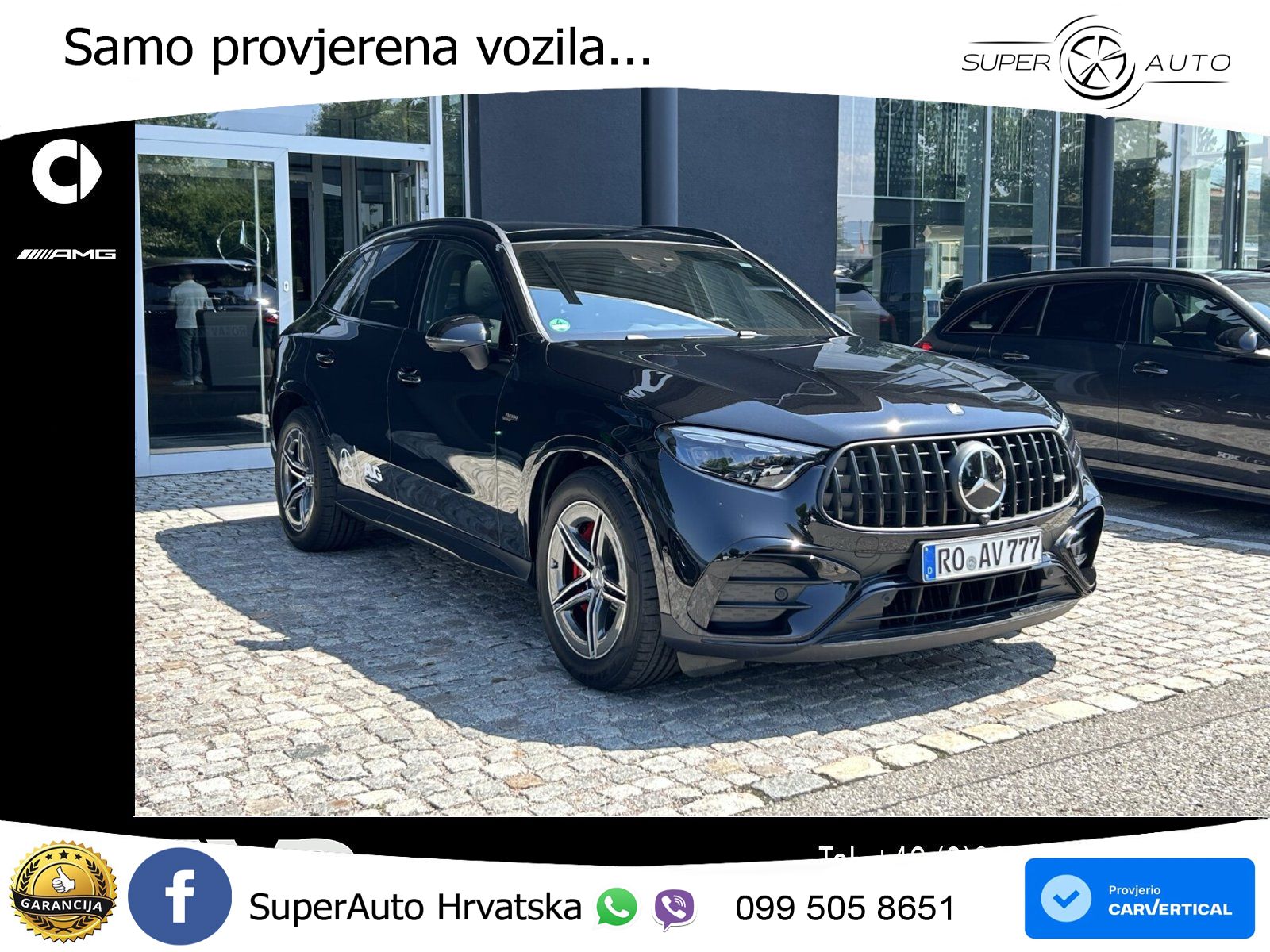 Mercedes AMG GLC 53 (449 KS) 4MATIC+ AMG SPEEDSHIFT TCT 9G ACC+HEAD+GR SJED+360+PANO