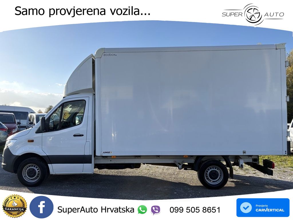 Mercedes-Benz Sprinter 317 CDI MAXI Koffer 3-Sitze Klima NAVI 170 KS
