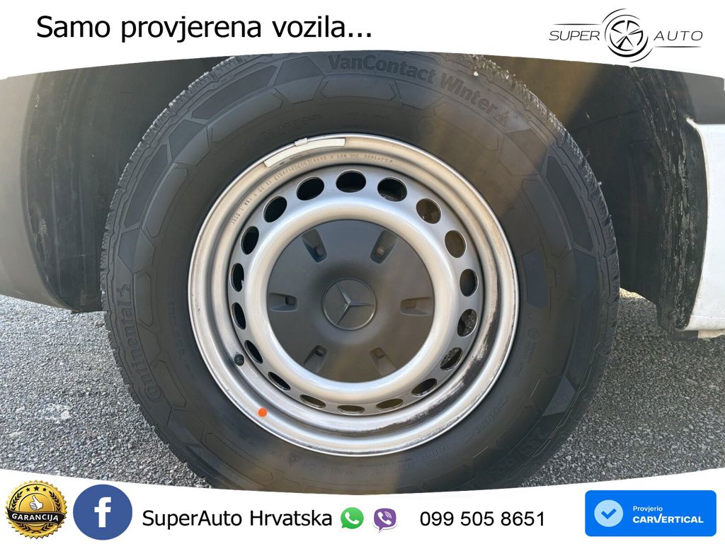 Mercedes-Benz Sprinter 317 CDI MAXI Koffer 3-Sitze Klima NAVI 170 KS