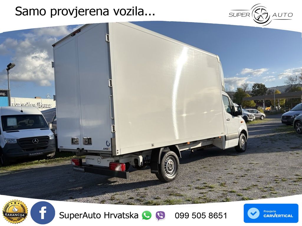Mercedes-Benz Sprinter 317 CDI MAXI Koffer 3-Sitze Klima NAVI 170 KS