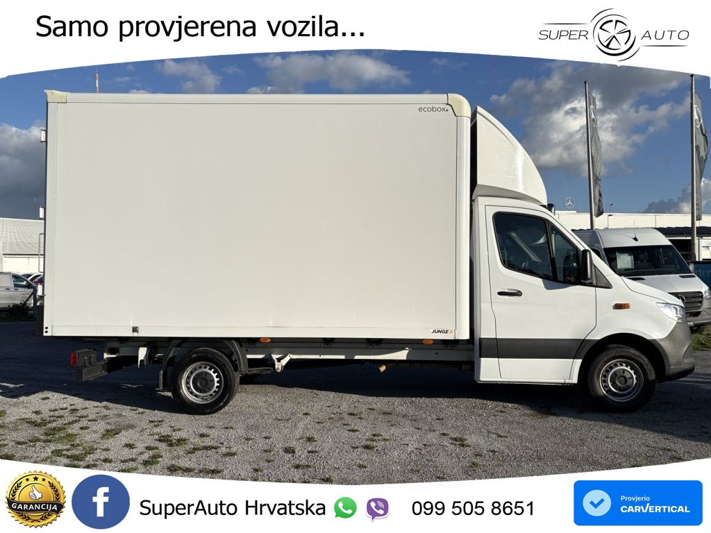 Mercedes-Benz Sprinter 317 CDI MAXI Koffer 3-Sitze Klima NAVI 170 KS
