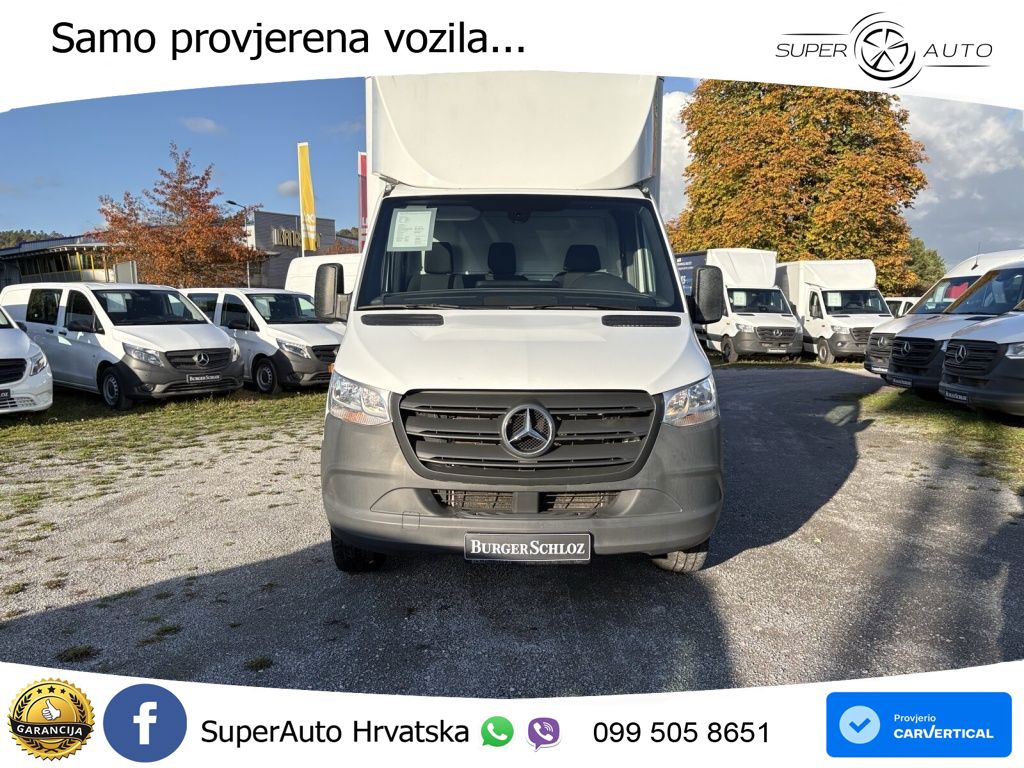Mercedes-Benz Sprinter 317 CDI MAXI Koffer 3-Sitze Klima NAVI 170 KS
