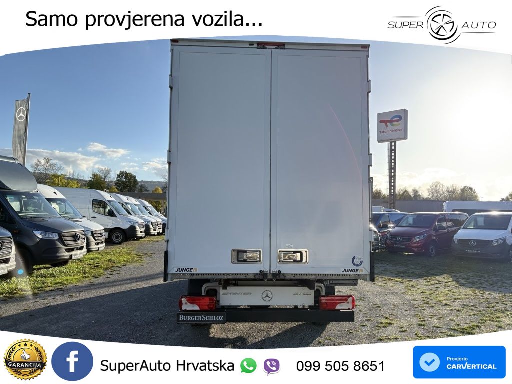 Mercedes-Benz Sprinter 317 CDI MAXI Koffer 3-Sitze Klima NAVI 170 KS