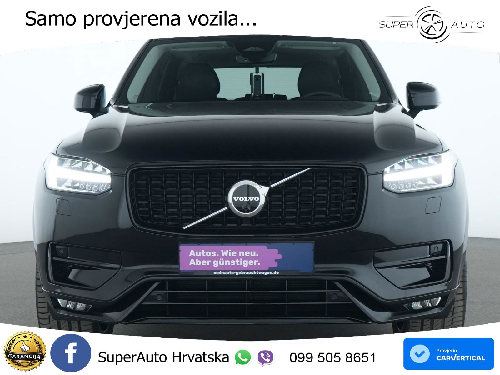 Volvo XC90 2.0 B5 Diesel AWD Automatic ZRAČNI+ACC+4xGR SJED+KAM
