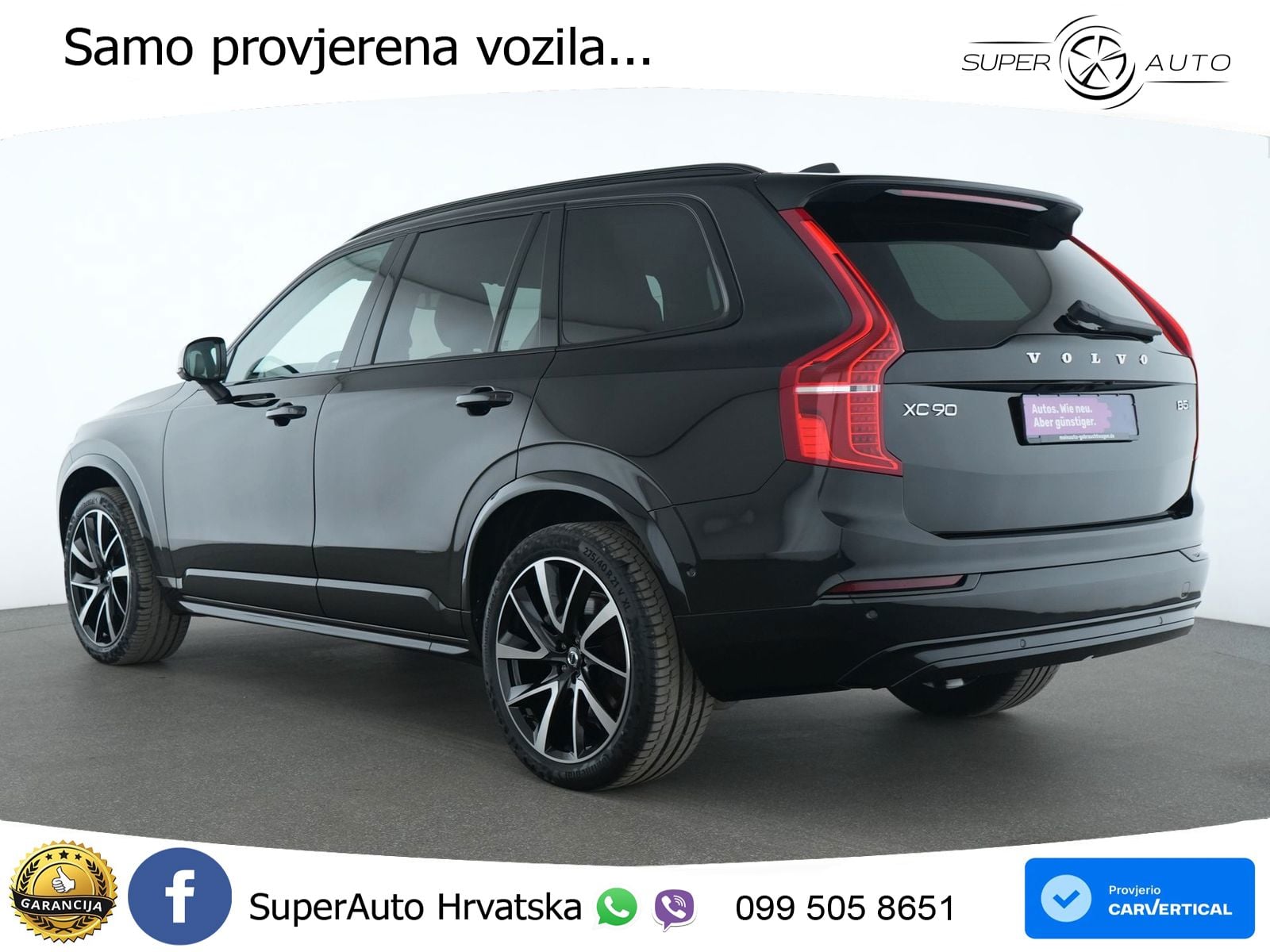 Volvo XC90 2.0 B5 Diesel AWD Automatic ZRAČNI+ACC+4xGR SJED+KAM