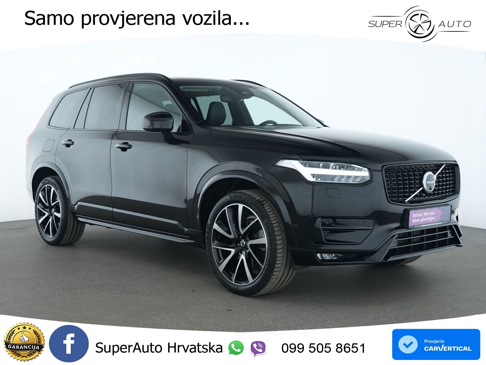 Volvo XC90 2.0 B5 Diesel AWD Automatic ZRAČNI+ACC+4xGR SJED+KAM