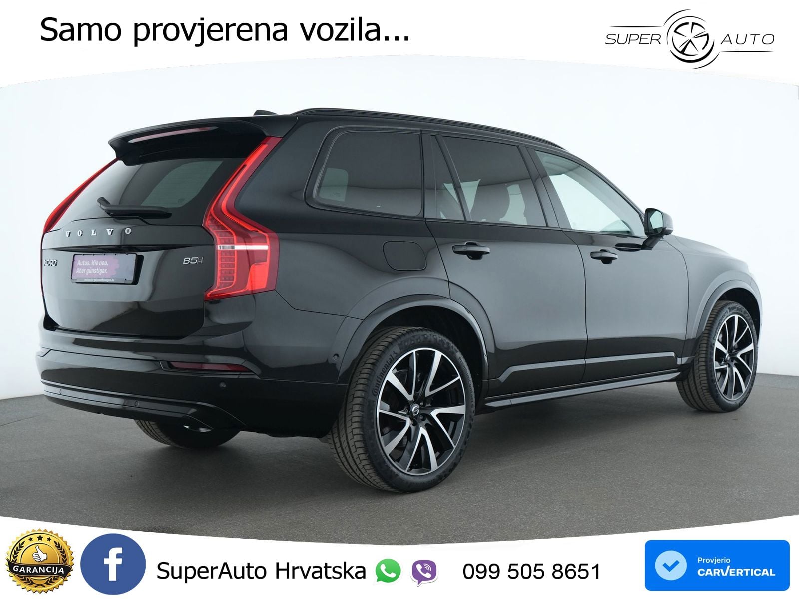 Volvo XC90 2.0 B5 Diesel AWD Automatic ZRAČNI+ACC+4xGR SJED+KAM