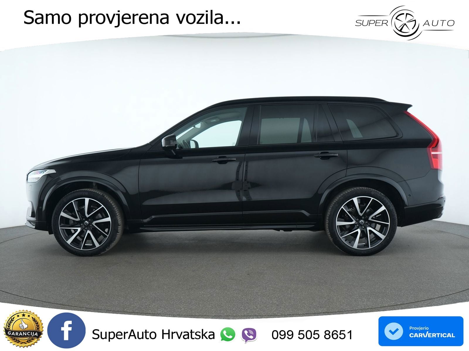 Volvo XC90 2.0 B5 Diesel AWD Automatic ZRAČNI+ACC+4xGR SJED+KAM