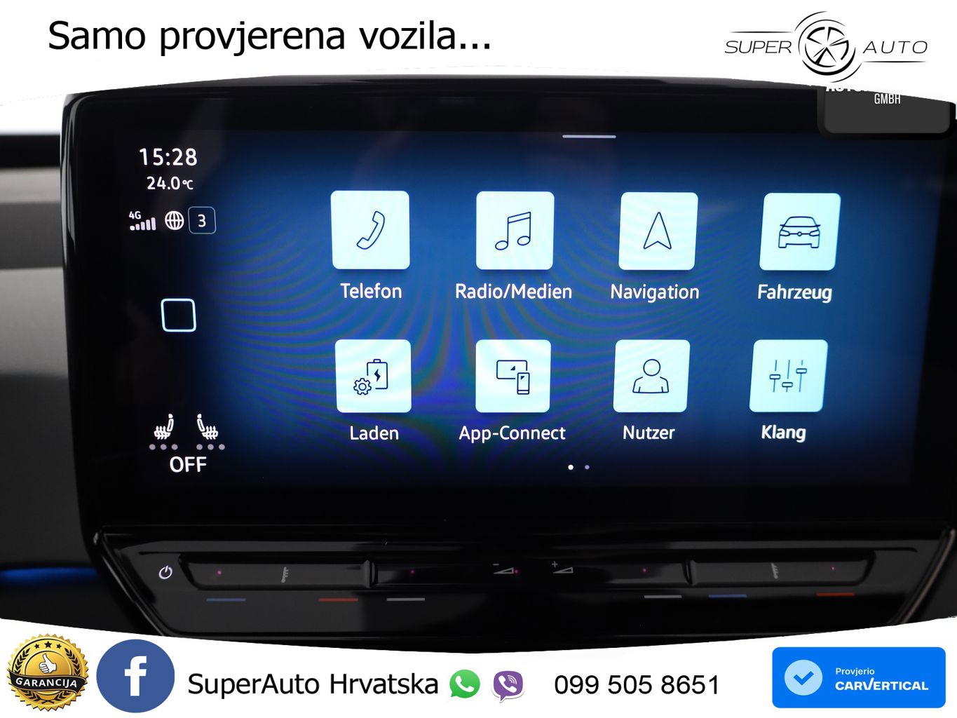 Volkswagen ID.3 Pro 62 kWh (204 KS) LED+GR SJED+ACC