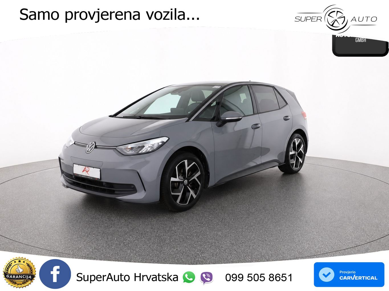 Volkswagen ID.3 Pro 62 kWh (204 KS) LED+GR SJED+ACC