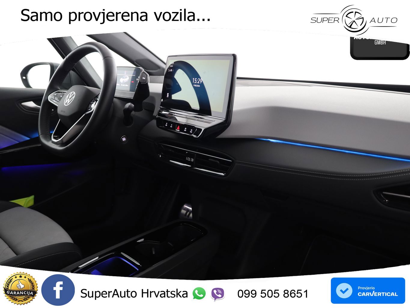 Volkswagen ID.3 Pro 62 kWh (204 KS) LED+GR SJED+ACC