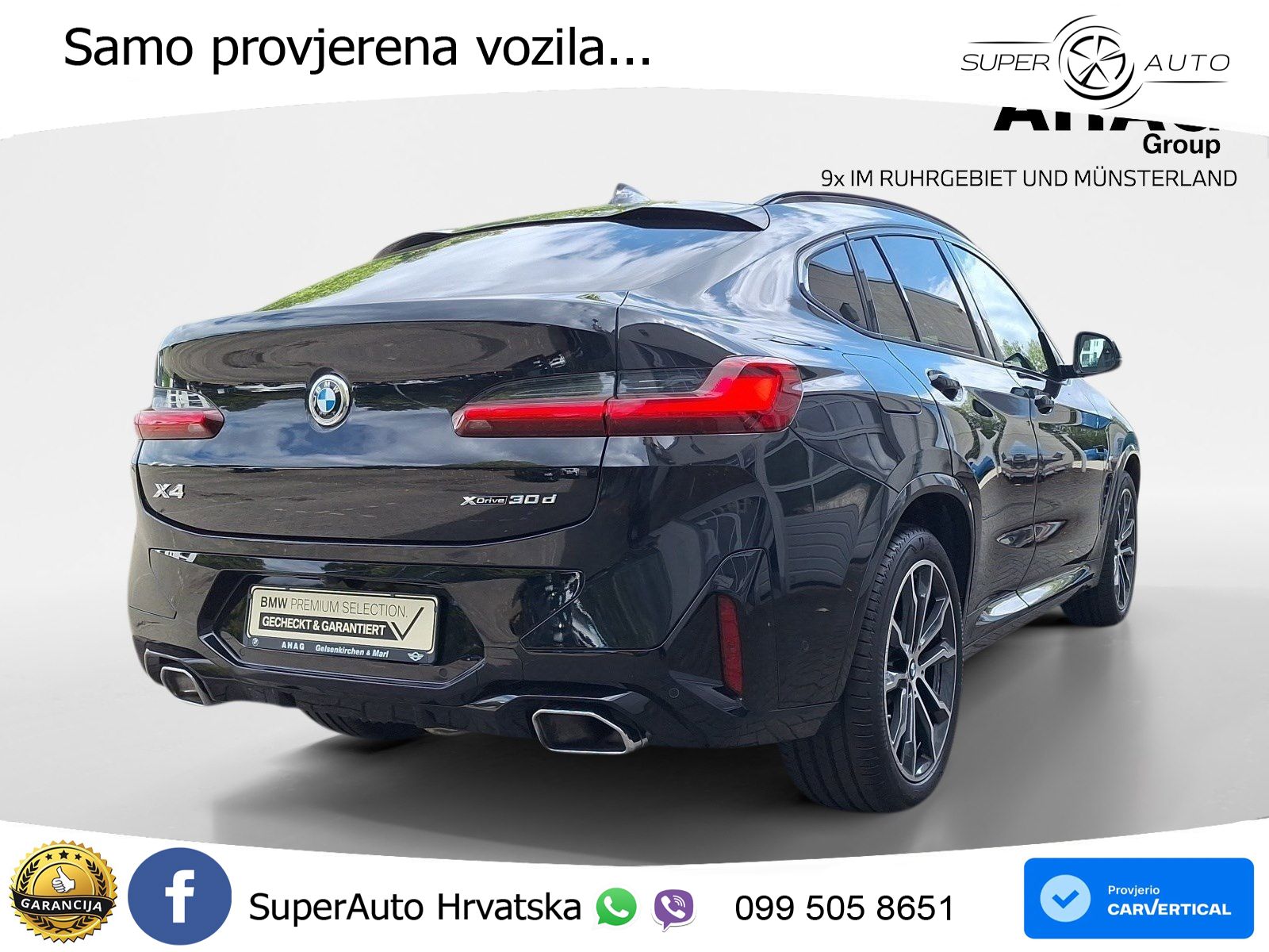BMW X4 30d (286 KS) xDrive Steptronic LED+GR SJED+ACC