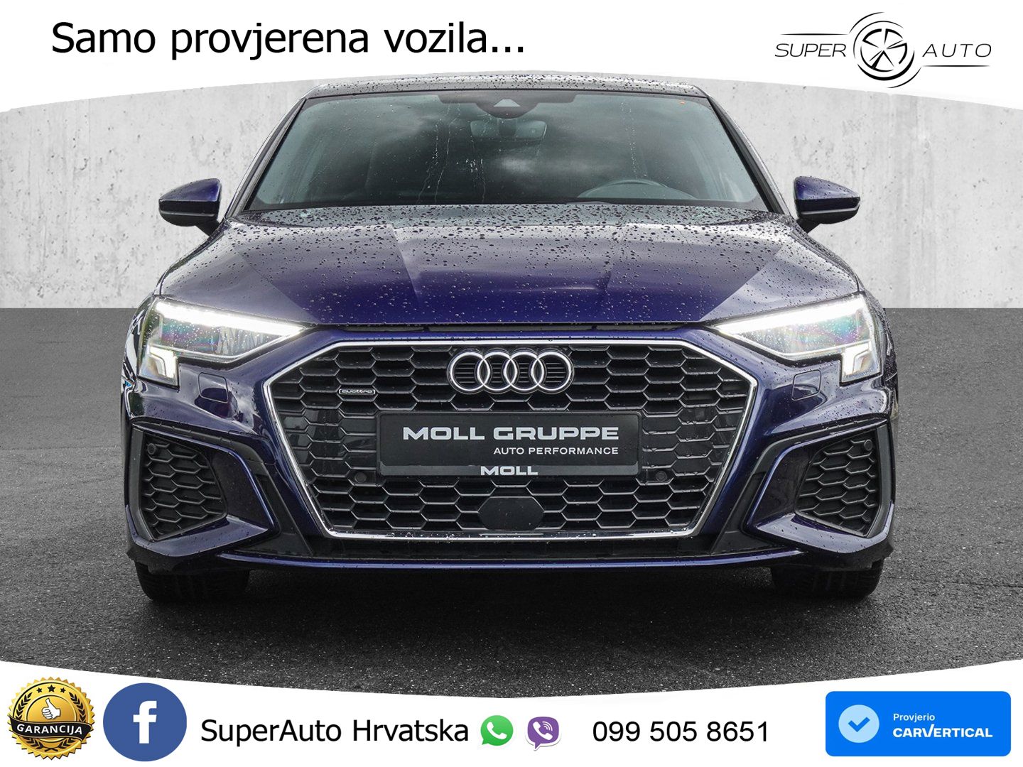 Audi A3 40 TFSI (190 KS) quattro S tronic S line