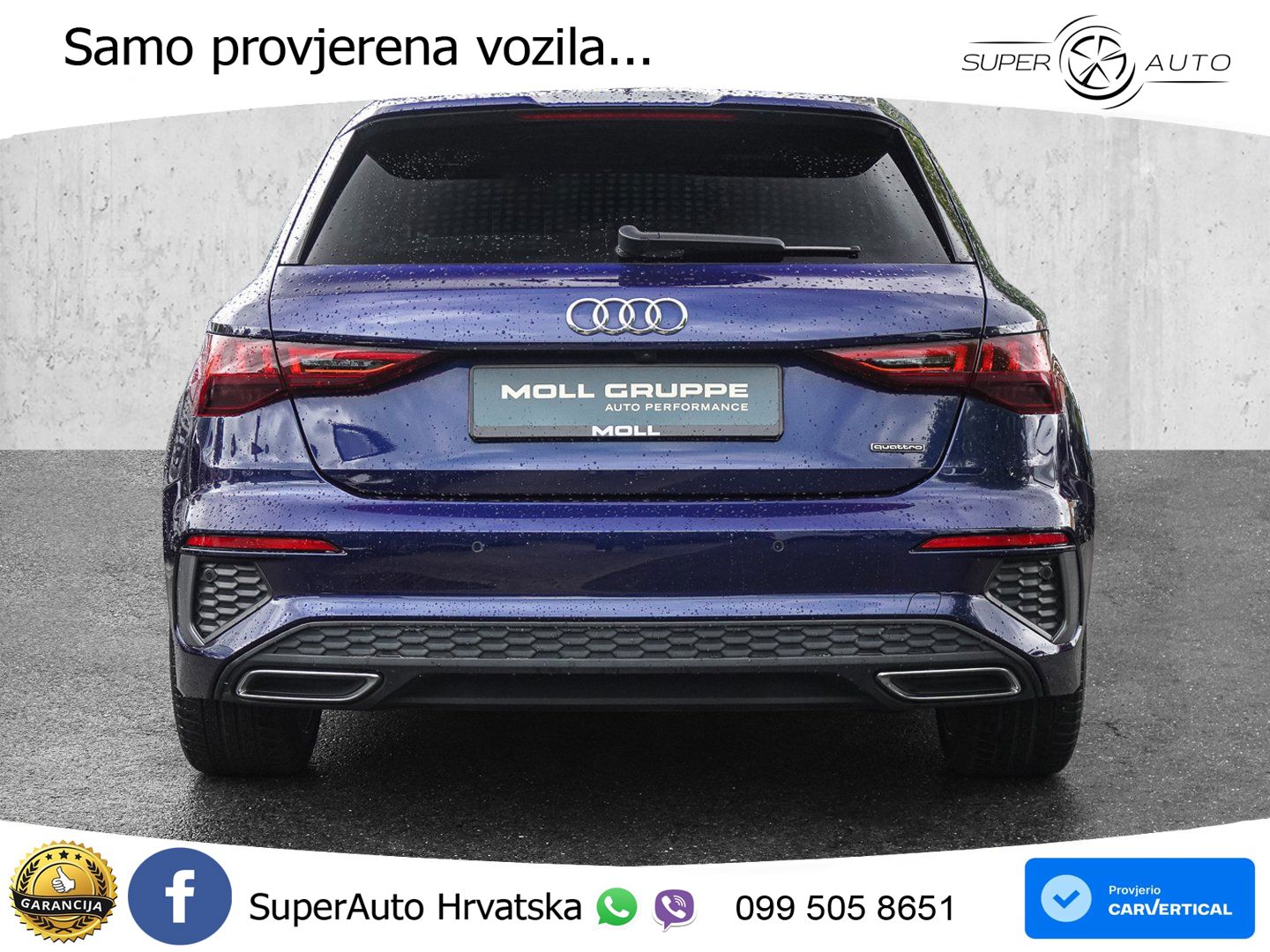 Audi A3 40 TFSI (190 KS) quattro S tronic S line