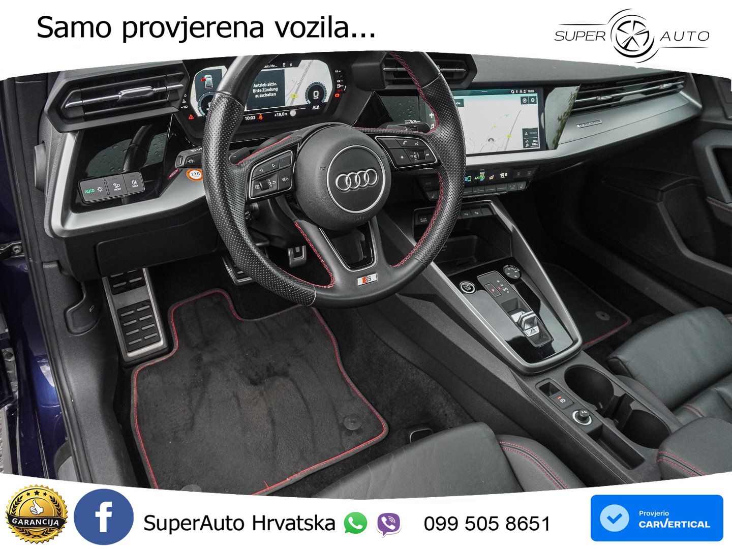 Audi A3 40 TFSI (190 KS) quattro S tronic S line