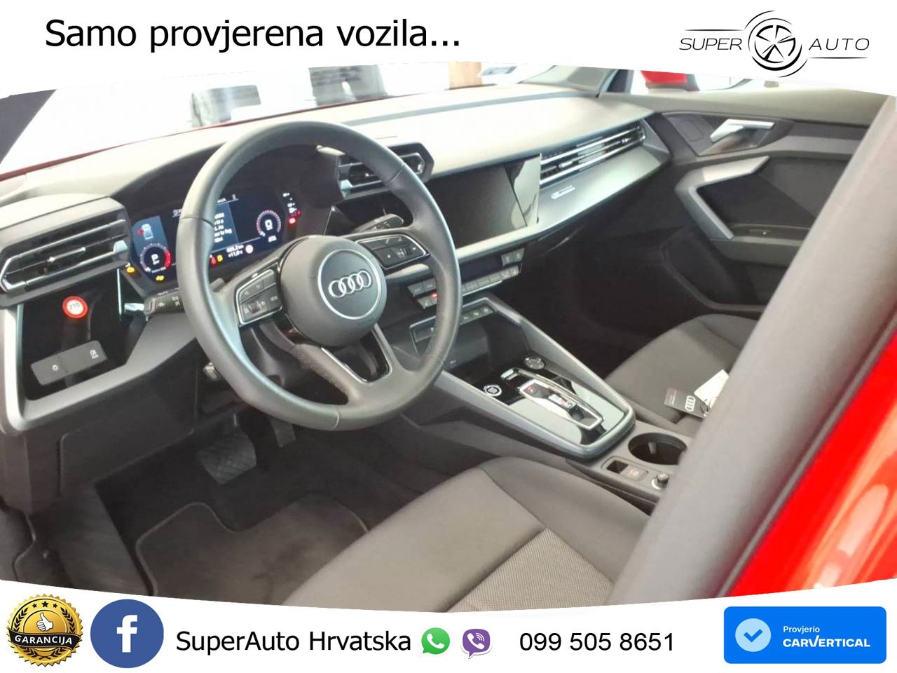Audi A3 Limuzina 35 TFSI (150 KS) S tronic advanced