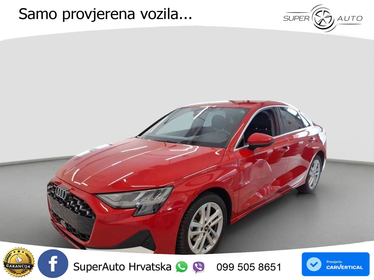 Audi A3 Limuzina 35 TFSI (150 KS) S tronic advanced