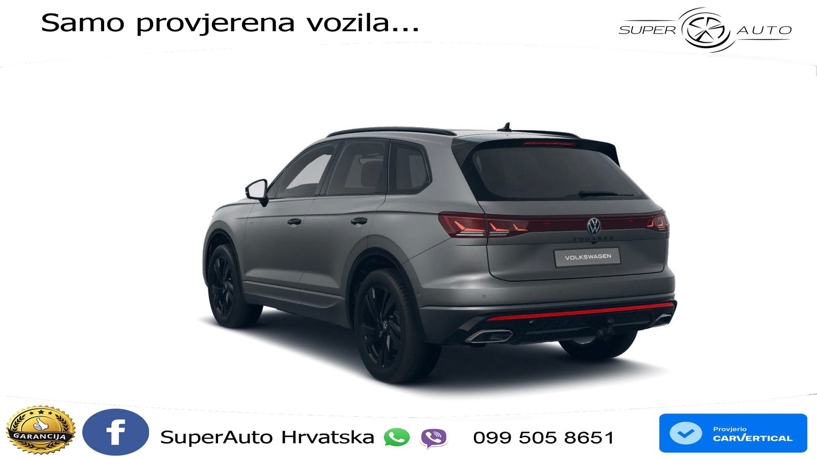 Volkswagen Touareg 3.0 V6 TDI (286 KS) 4MOTION Tiptronic R-Line LED+GR SJED+ACC