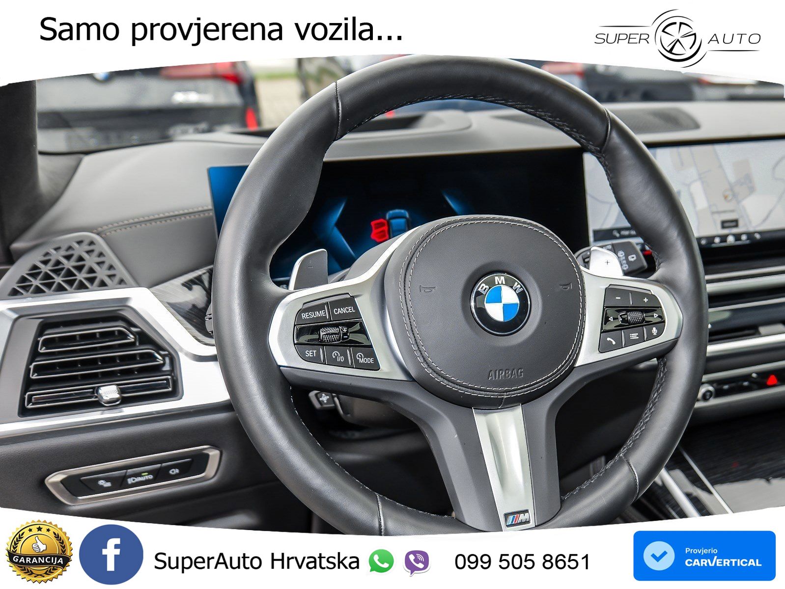 BMW X7 40d (352 KS) xDrive Steptronic M Sport ZRAČNI+ACC+GR SJED+KAM+PANO