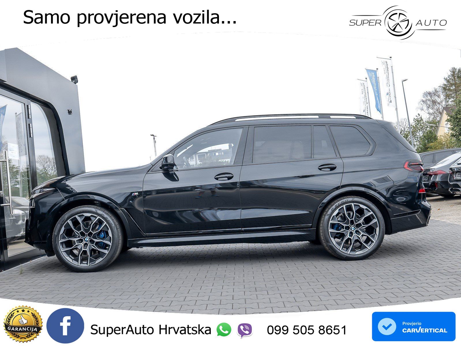 BMW X7 40d (352 KS) xDrive Steptronic M Sport ZRAČNI+ACC+GR SJED+KAM+PANO