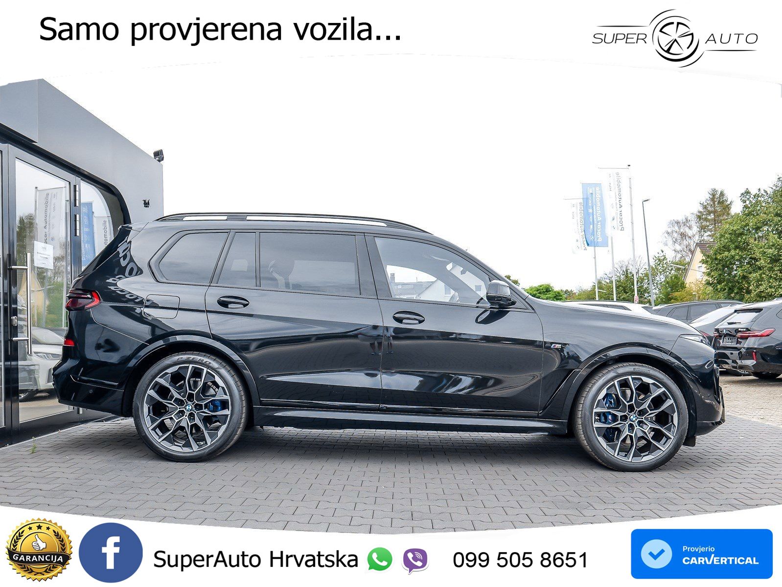 BMW X7 40d (352 KS) xDrive Steptronic M Sport ZRAČNI+ACC+GR SJED+KAM+PANO