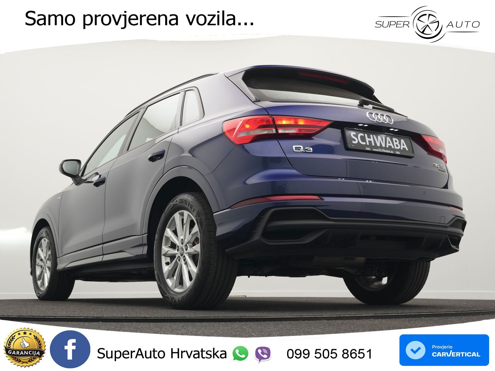 Audi Q3 35 TDI (150 KS) quattro S tronic S line