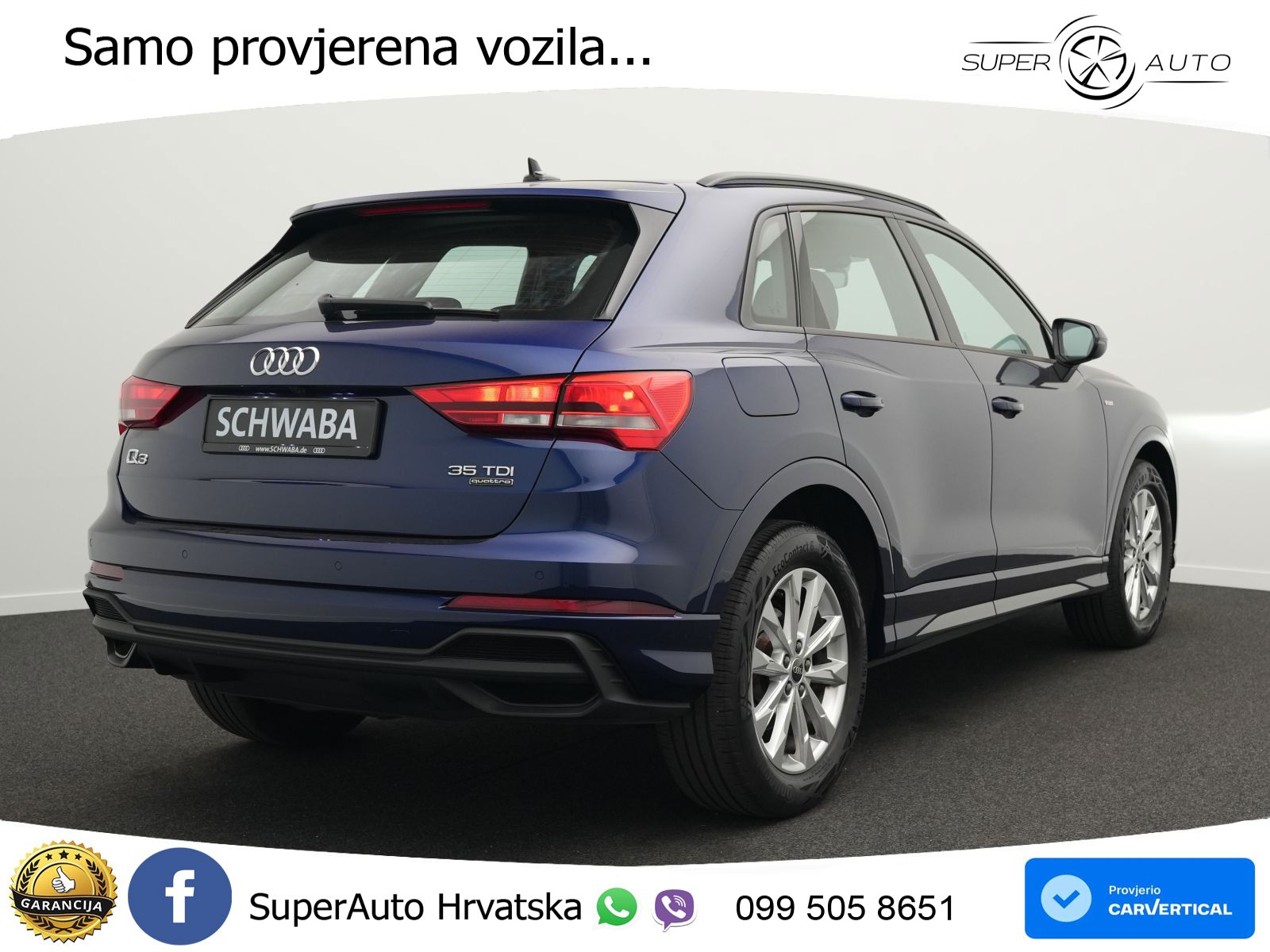 Audi Q3 35 TDI (150 KS) quattro S tronic S line