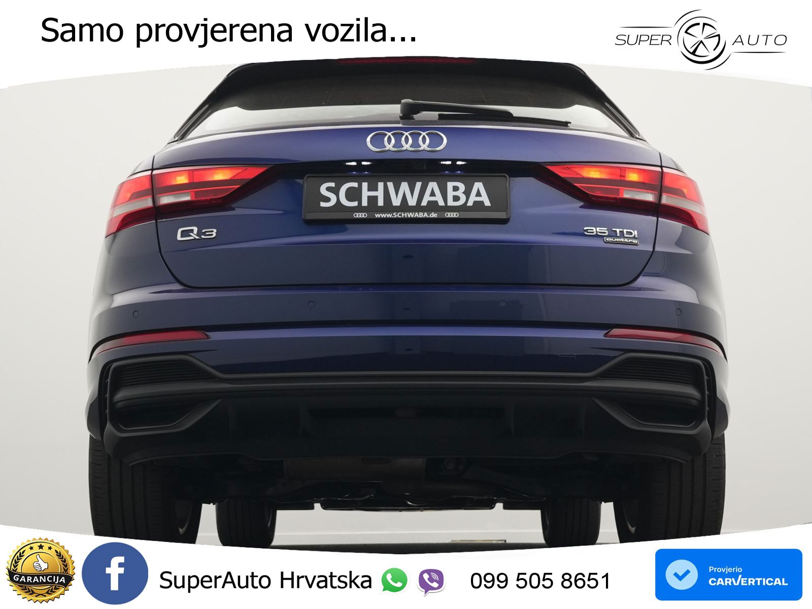 Audi Q3 35 TDI (150 KS) quattro S tronic S line