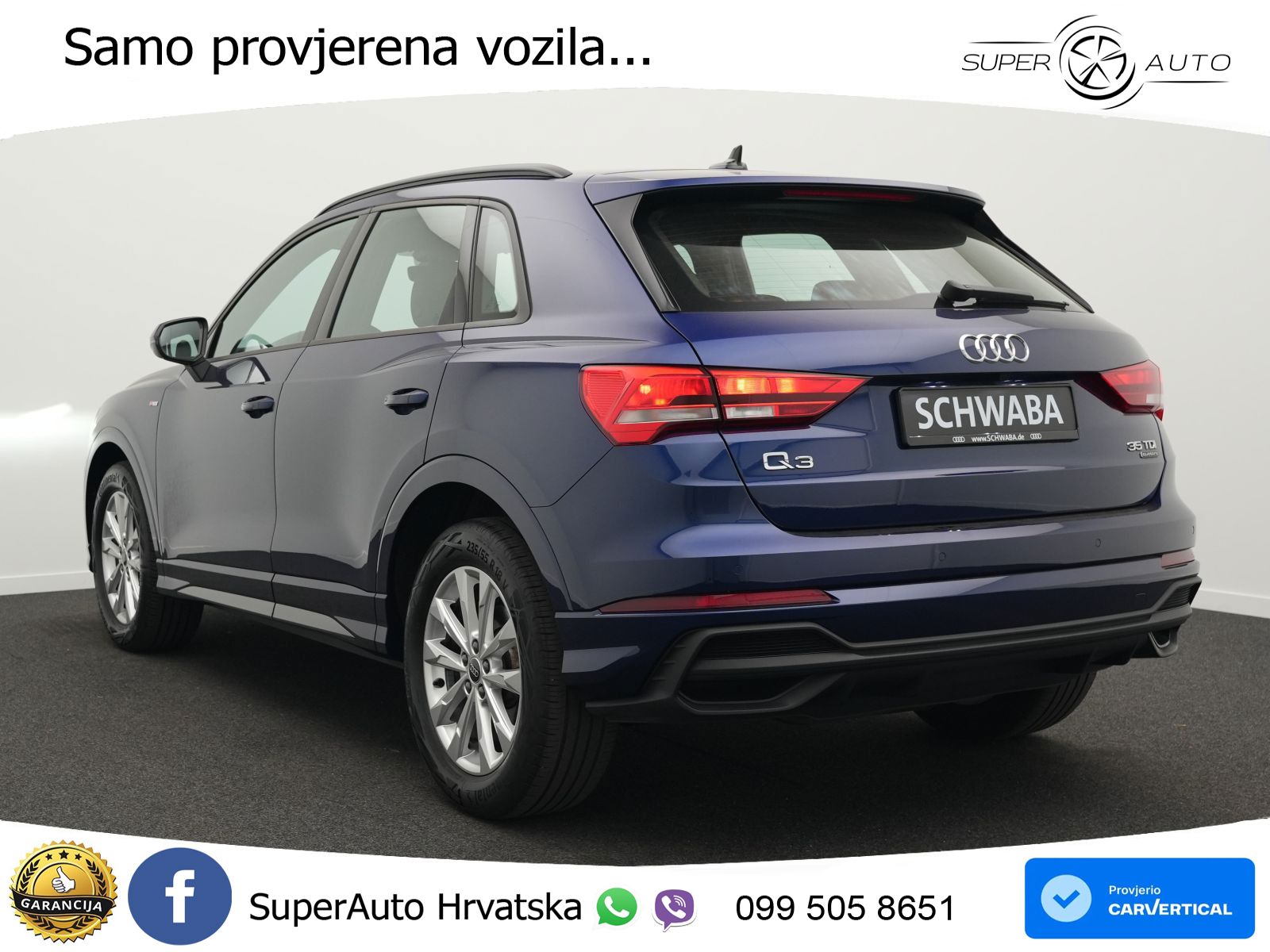 Audi Q3 35 TDI (150 KS) quattro S tronic S line