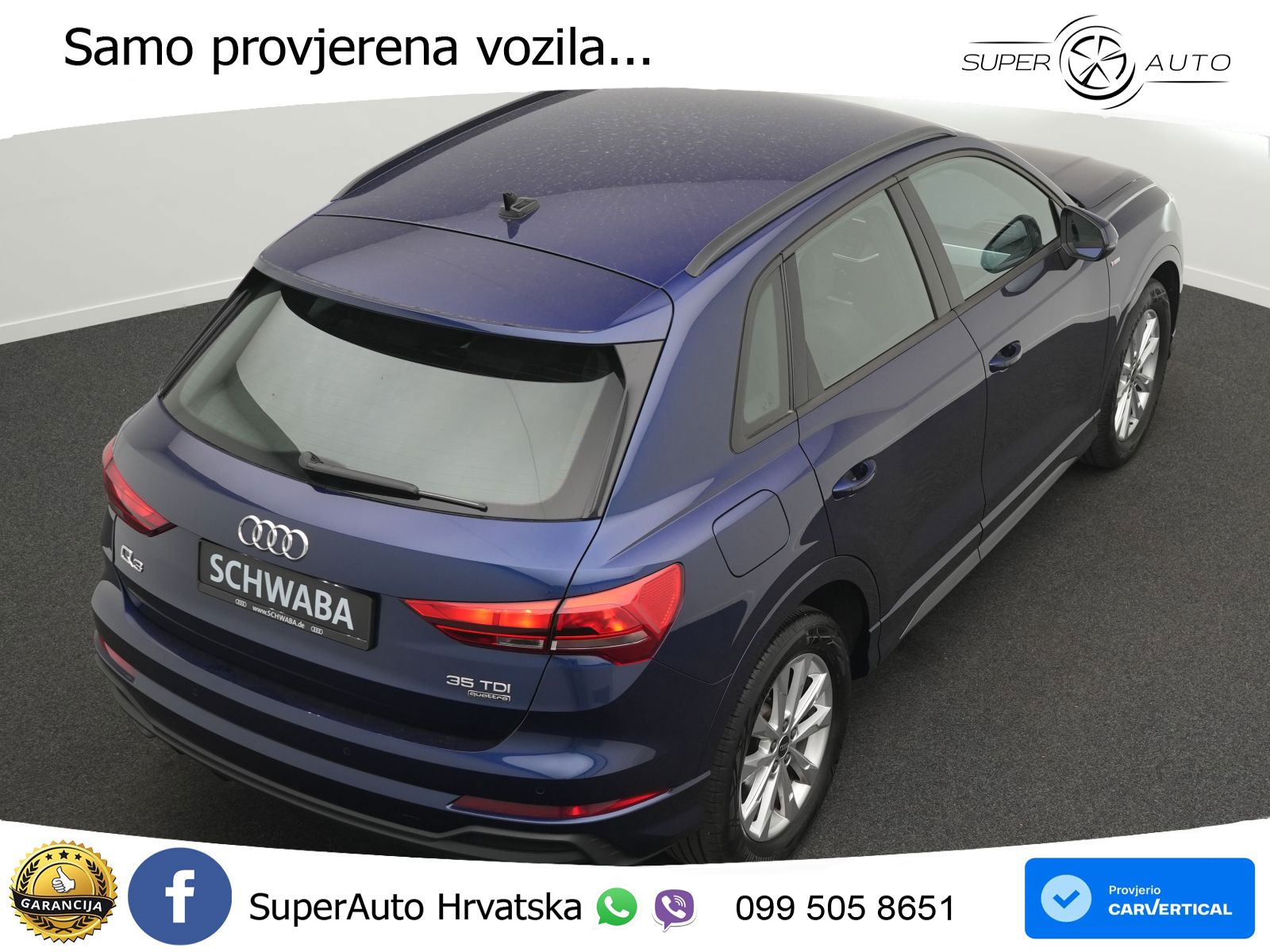 Audi Q3 35 TDI (150 KS) quattro S tronic S line