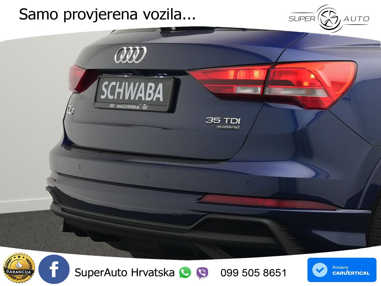 Audi Q3 35 TDI (150 KS) quattro S tronic S line