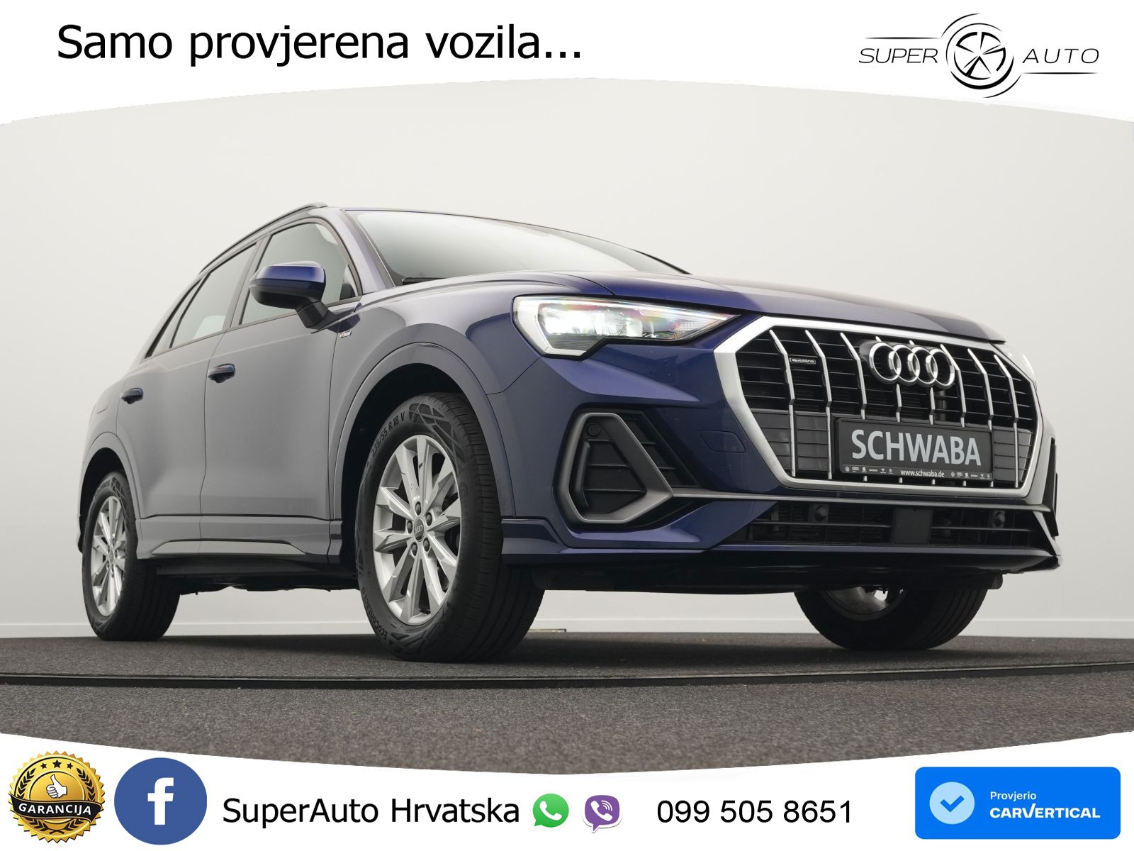 Audi Q3 35 TDI (150 KS) quattro S tronic S line