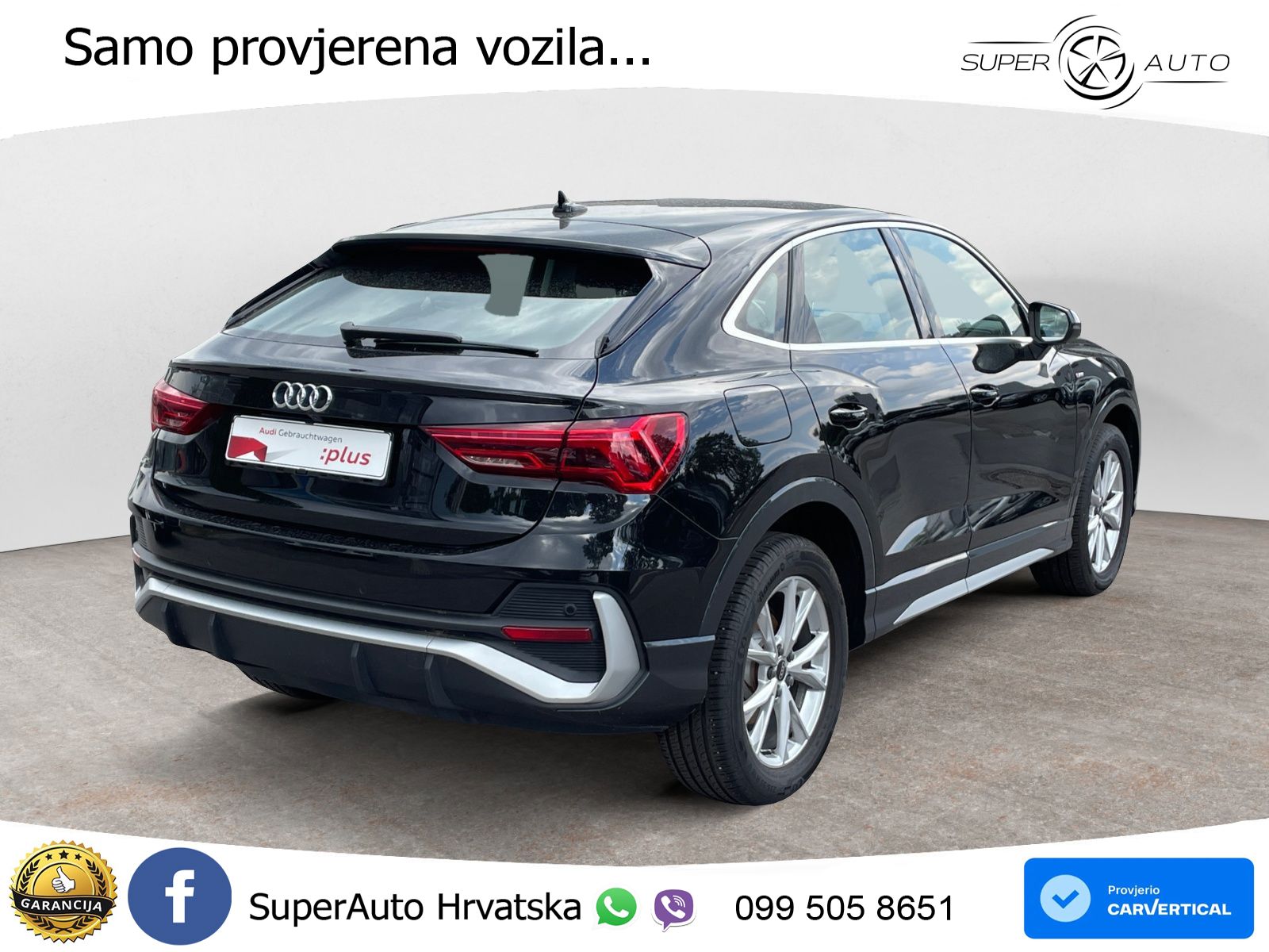 Audi Q3 Sportback 35 TDI (150 KS) S line MATRIX+GR SJED+KAM
