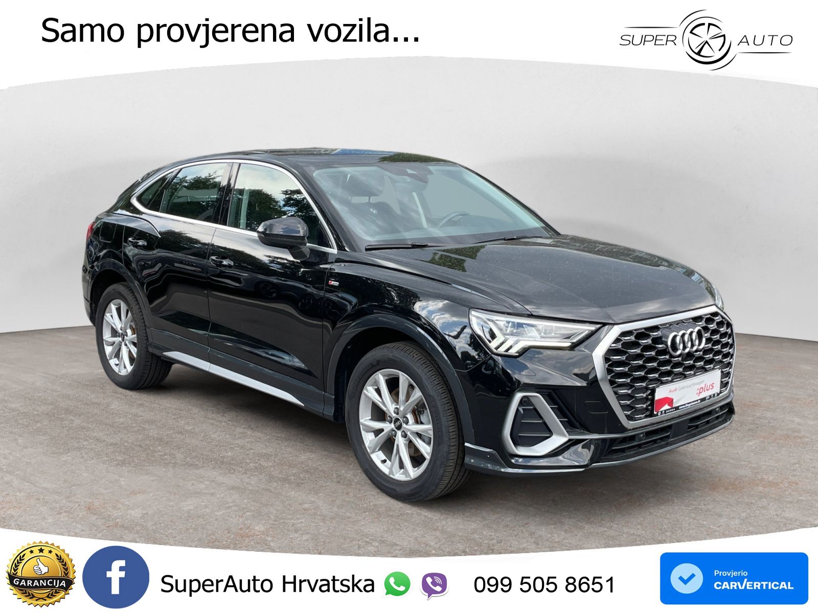 Audi Q3 Sportback 35 TDI (150 KS) S line MATRIX+GR SJED+KAM
