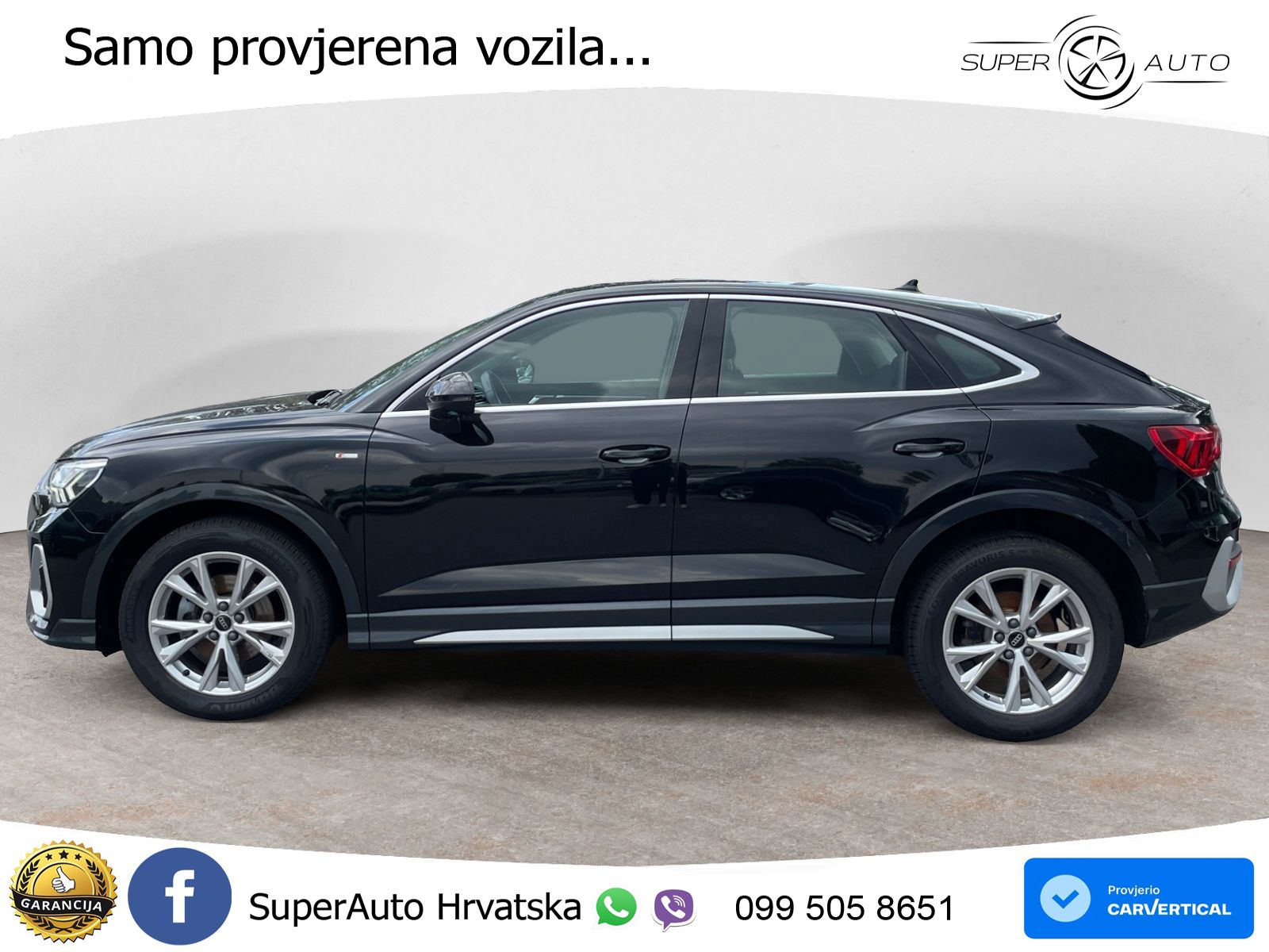 Audi Q3 Sportback 35 TDI (150 KS) S line MATRIX+GR SJED+KAM